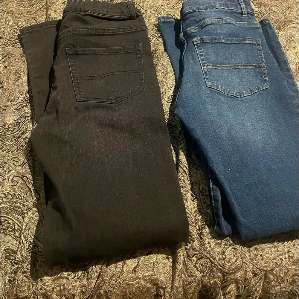 The children’s place pair of jeans both size 14 stretch extensible skinny